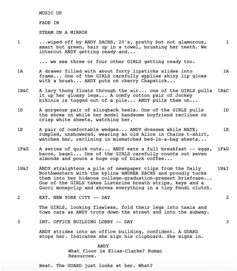 the devil wears prada scene script|the devil wears prada book pdf.